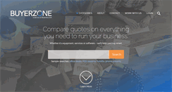 Desktop Screenshot of buyerzone.com